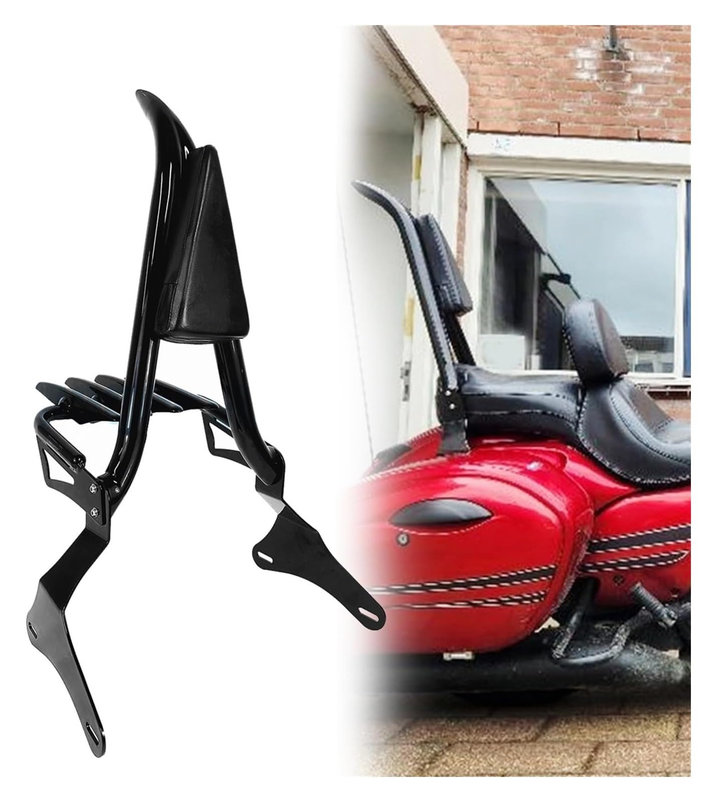 Gepäckträger Für K&awasaki Für Vulcan 1700 Für Vaquero ABS 2013-023 Motorradgepäckträger Heckgepäckträger Beifahrer-Sissybar-Rückenlehne Gepäckträger Für K&awasaki Für Vulcan 1700 Für Vaquero ABS 2013-023 Motorradgepäckträger Heckgepäckträger Beifahrer-Sissybar-Rückenlehne von ACEBSBGGAP