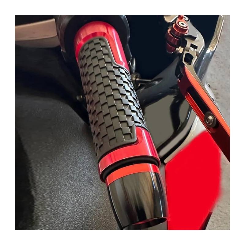 Lenkerendstopfen Für B&enelli TRK702X TRK 702X 2022 2023 2024 TRK702 X Motorradzubehör Lenkergriffe Enden Lenkerkappe Endstopfen Lenkerstopfen(Silber) von ACEBSBGGAP