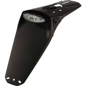 Acerbis Kennzeichenhalter mit LED-Rücklicht, schwarz von Acerbis
