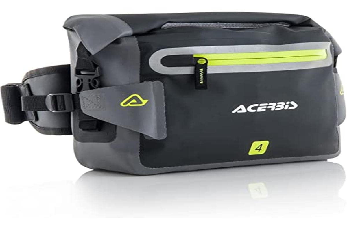 Acerbis 4L Wasserdichte Motorradtasche für Elektronik, 21 x 32 cm, Schwarz Grau, Sitzmontage, Einstellbarer Gurt, 3 kg, China Acerbis 4L Wasserdichte Motorradtasche für Elektronik, 21 x 32 cm, Schwarz Grau, Sitzmontage, Einstellbarer Gurt, 3 kg, China von Acerbis