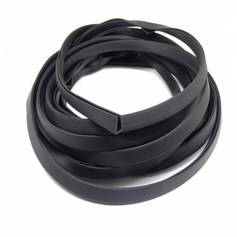 ACESOME U Profil Kantenschutz Gummi 1M Schwarz Türkantenschutz Auto, Schutz mit U-Form, Autoschutz, passend für die meisten Autos, Kühlschrank, Bleche (6mm x 20mm (B x H) für 2-3mm Dicke) von ACESOME ㅤ