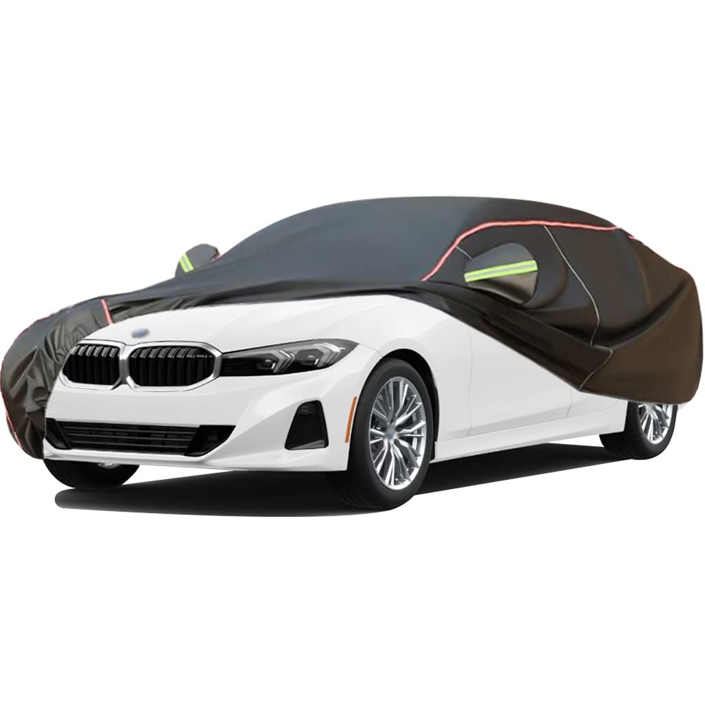 WOLWES Autoabdeckung Geeignet Für 2001-2023 BMW 330 Ci/i/i xDrive/xi/e/Gran Turismo,Wasserdichte, Wind-, Regen- Und UV-beständige Autoabdeckung Aus Oxford-Gewebe,Mit Seitentür-Reißverschluss ( Color : WOLWES Autoabdeckung Geeignet Für 2001-2023 BMW 330 Ci/i/i xDrive/xi/e/Gran Turismo,Wasserdichte, Wind-, Regen- Und UV-beständige Autoabdeckung Aus Oxford-Gewebe,Mit Seitentür-Reißverschluss ( Color : von ACHETE