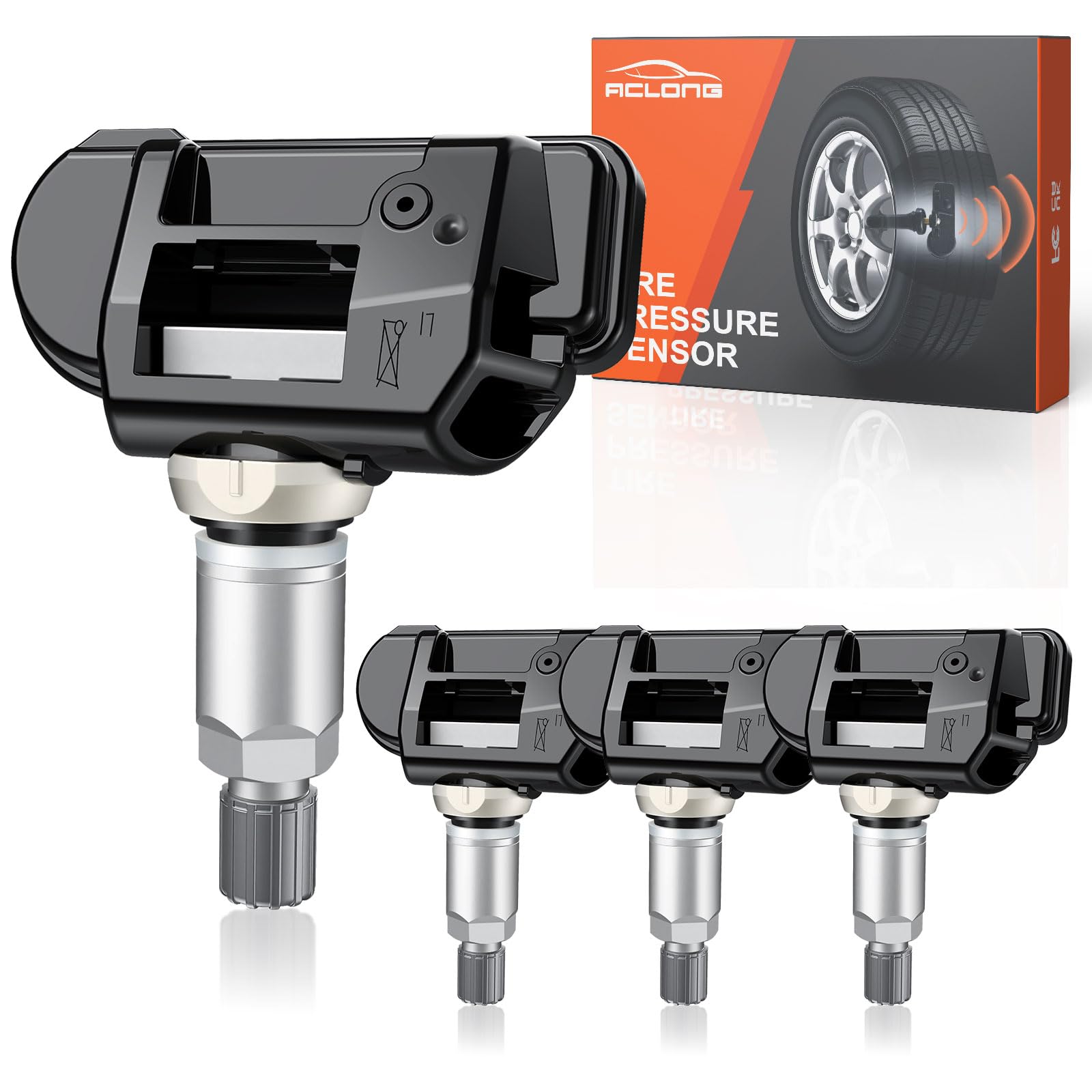 ACLONG TPMS Reifendrucksensor Kompatibel mit Opel Astra Cascada Corsa Insignia 2011-2019, 13598775 13581560 1010048, 4 Stück von ACLONG