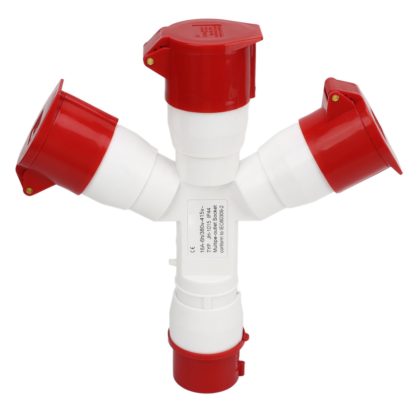 ACOGEDO 5 Pin Industrial Plug Multiple Socket -Stecker 380 V mit Hitzebeständiger PA66 -Isolierung für Innen und Außenanwendungen ACOGEDO 5 Pin Industrial Plug Multiple Socket -Stecker 380 V mit Hitzebeständiger PA66 -Isolierung für Innen und Außenanwendungen von ACOGEDO