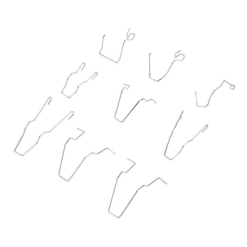 ACOGEDO Universal Edelstahl -Scheinwerfer -Stützklammern für H1 H3 H4 H7 Lampen 9pcs Auto Scheinwerfer Dip Beam Bamb Holder Kit von ACOGEDO