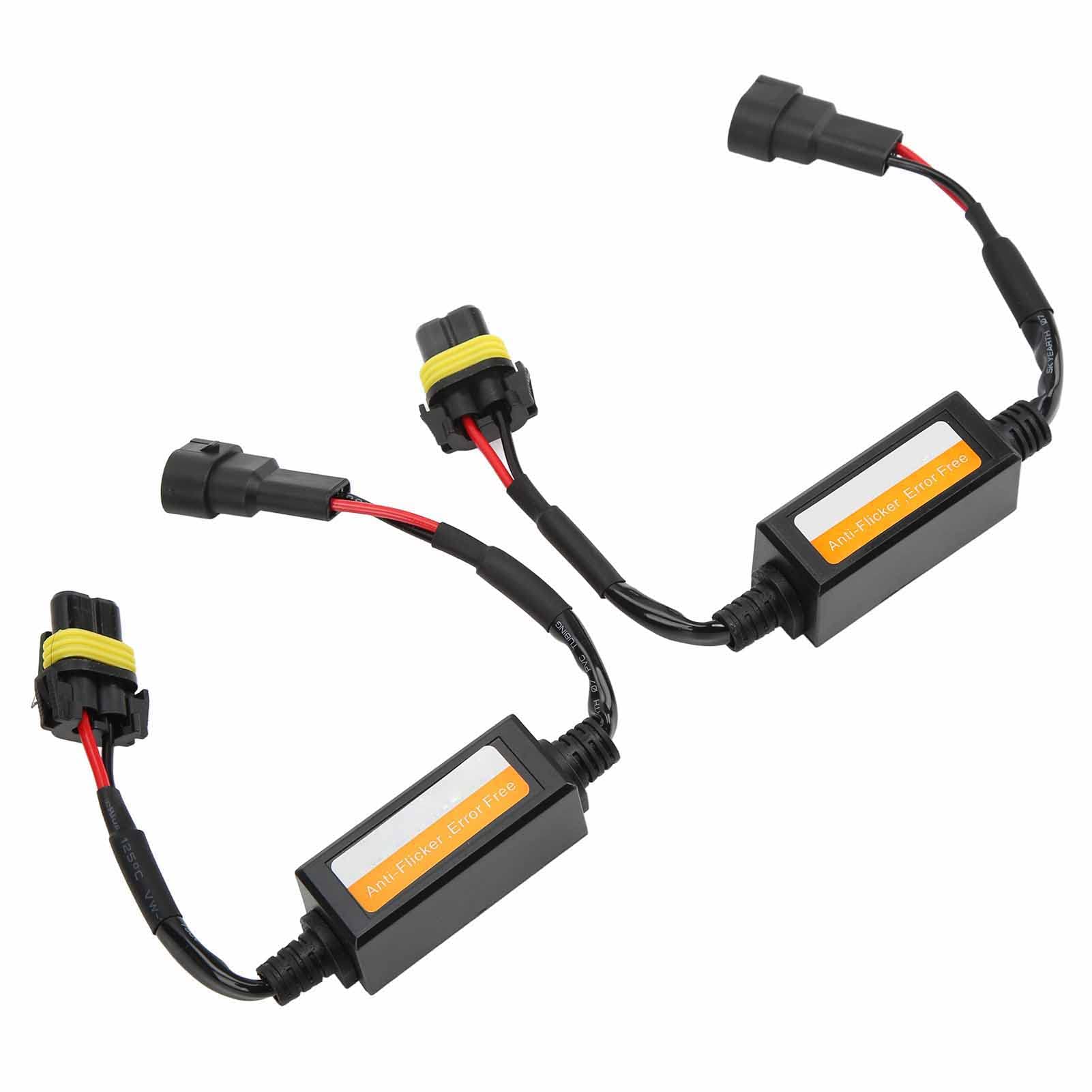ACOGEDO Universal LED-Scheinwerferdecoder für Fehlerfreies Fahren-9005 9006 90012, Anti-Flicker-Plug & Play Compact Design mit Premium-ABS-Material ACOGEDO Universal LED-Scheinwerferdecoder für Fehlerfreies Fahren-9005 9006 90012, Anti-Flicker-Plug & Play Compact Design mit Premium-ABS-Material von ACOGEDO