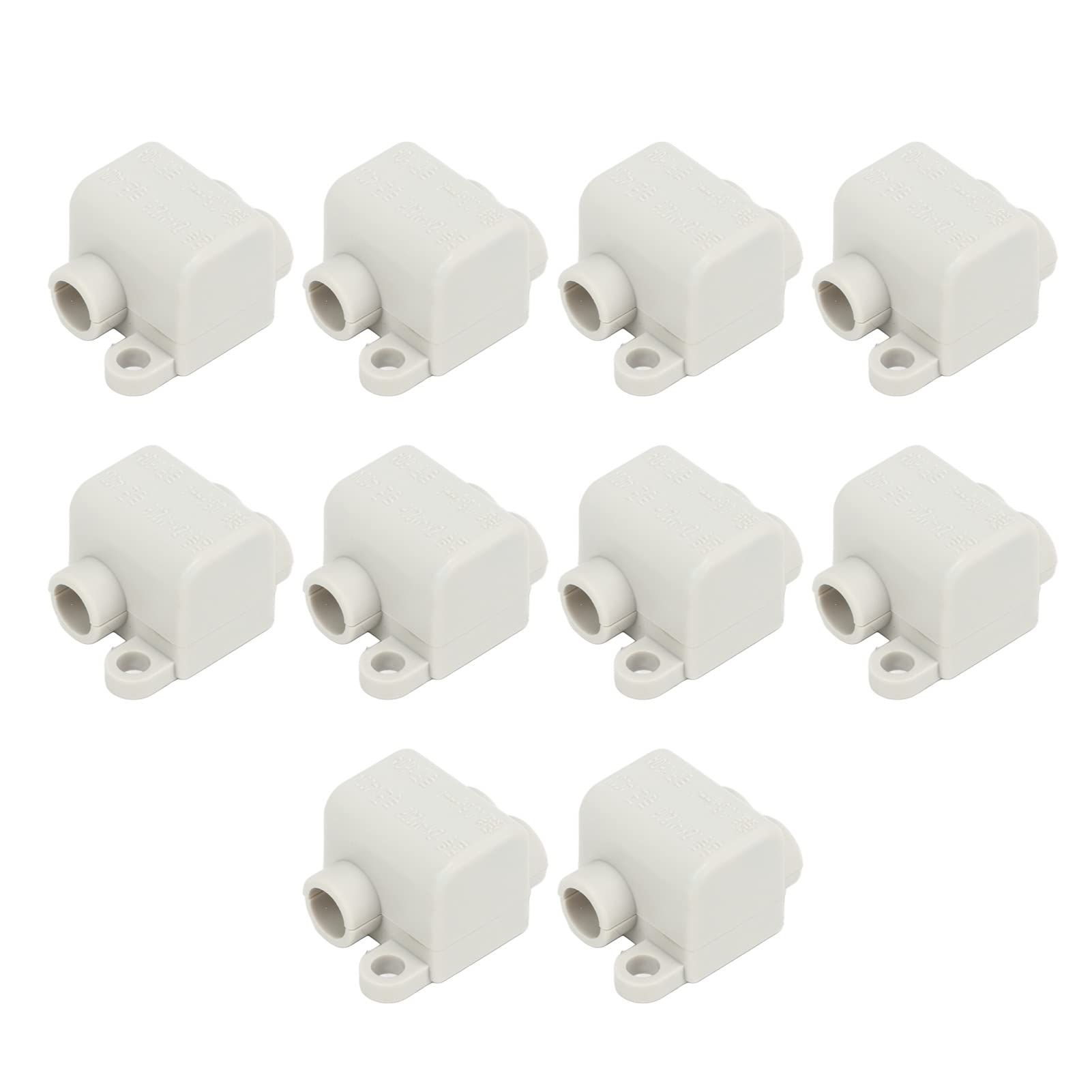 Schnelle Steckerkabelklemmeblöcke, 10 PCs 60A 400 V, Inline -Übergang für Elektrische Verkabelung, Kupfer mit Hoher Leitfähigkeit, Flammschutzmittel, Vielseitig für Decke, Schalter und Schnelle Steckerkabelklemmeblöcke, 10 PCs 60A 400 V, Inline -Übergang für Elektrische Verkabelung, Kupfer mit Hoher Leitfähigkeit, Flammschutzmittel, Vielseitig für Decke, Schalter und von ACOGEDO