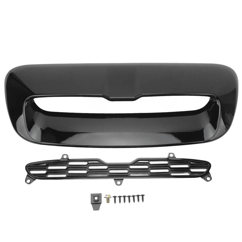 Vordere Motorhaubenhaube -Ablagerung für S R56 R55 R57 R58 R59 - Glossy Black Air Outlet Cover für Einen Verbesserten Luftstrom und Sportlichen Stil, 2PCS von ACOGEDO