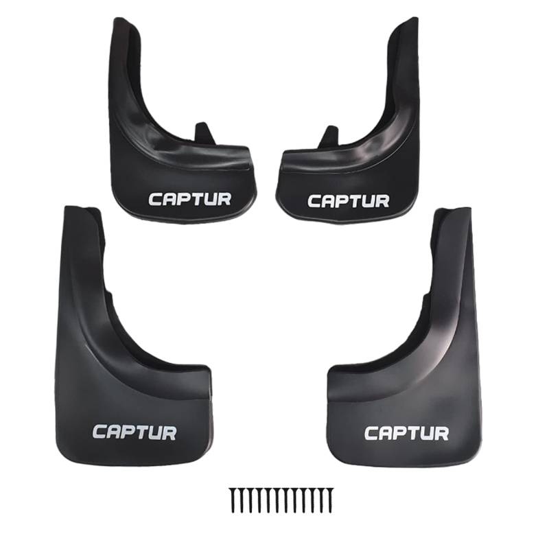 ACPA AUTO Kompatibel mit Renault Captur (J87) 2013-2024 Auto Kotflügel Vorne Hinten Satz 4 Stück Schwarz von ACPA AUTO