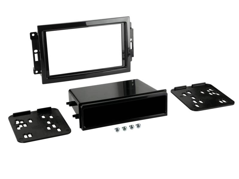 Metra 99-6510 Radiohalterung Einbau-Kit 1DIN/2DIN kompatibel mit Chrysler 300/300C | Dodge Caliber, Charger, Durango, Magnum, RAM | Jeep Commander, Compass, Grand Cherokee, Patriot von Metra