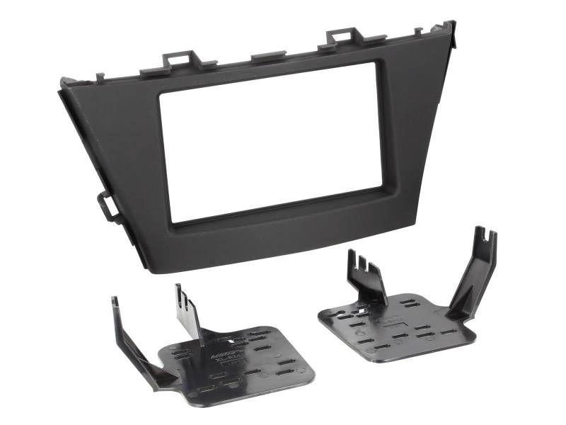 Radioblende für Toyota Prius+ (XW3), (XW4) ab Bj. 06/2012, 2-DIN, schwarz von ACV