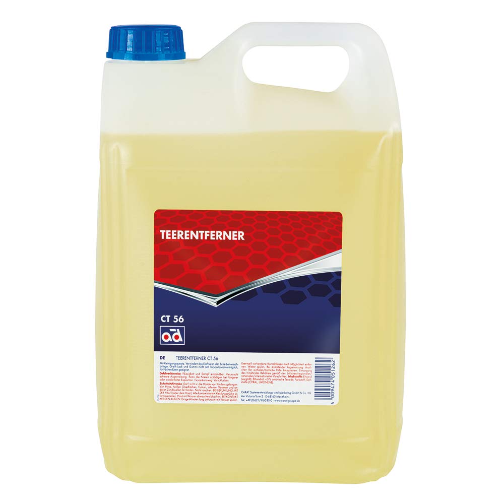 AD Chemie Teer- und Harzentferner CT 56 5L Kanister gegen hartnäckige Verschmutzungen Entferner Insekten Fett Reiniger Teer Öl Stein Teerentferner Kfz Bitumen Reinigungsmittel 4727010042 AD Chemie Teer- und Harzentferner CT 56 5L Kanister gegen hartnäckige Verschmutzungen Entferner Insekten Fett Reiniger Teer Öl Stein Teerentferner Kfz Bitumen Reinigungsmittel 4727010042 von AD Chemie