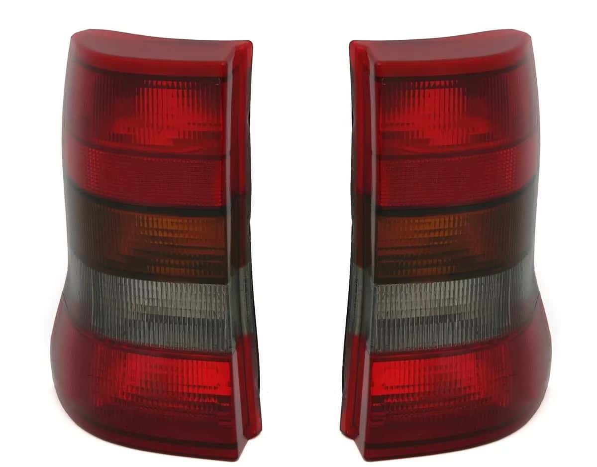 Rückleuchten Heckleuchten Rot / Smoke LINKS + RECHTS für Opel Astra F Caravan Kombi 1991-1998 Rückleuchten Heckleuchten Rot / Smoke LINKS + RECHTS für Opel Astra F Caravan Kombi 1991-1998 von AD TUNING GmbH & Co. KG