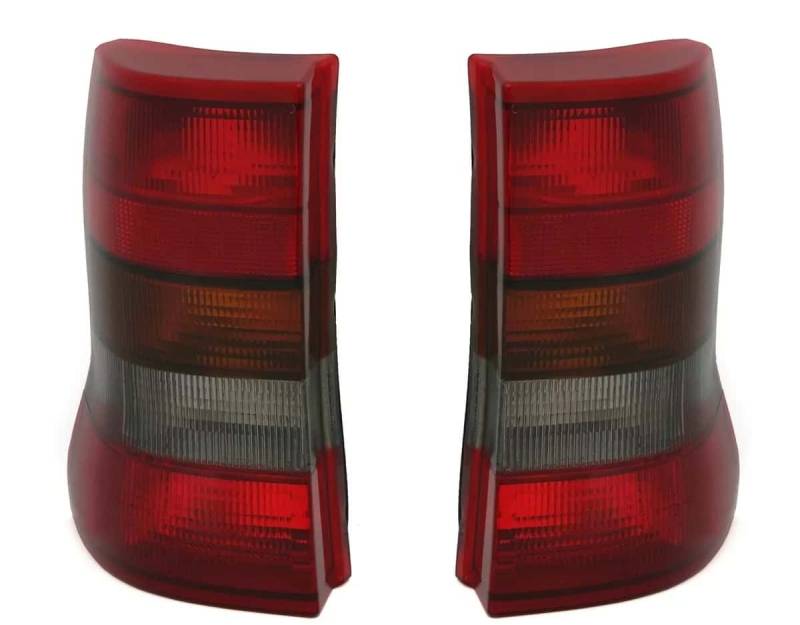 Rückleuchten Heckleuchten Rot / Smoke LINKS + RECHTS für Opel Astra F Caravan Kombi 1991-1998 von AD TUNING GmbH & Co. KG