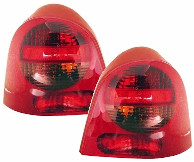 Rückleuchten Heckleuchten Rot LINKS + RECHTS für Renault Twingo 1 1998-2004 von AD TUNING GmbH & Co. KG
