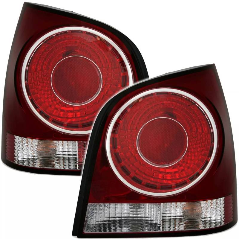 Rückleuchten Heckleuchten Rot LINKS + RECHTS für VW Polo 9N 2001-2009 von AD TUNING GmbH & Co. KG