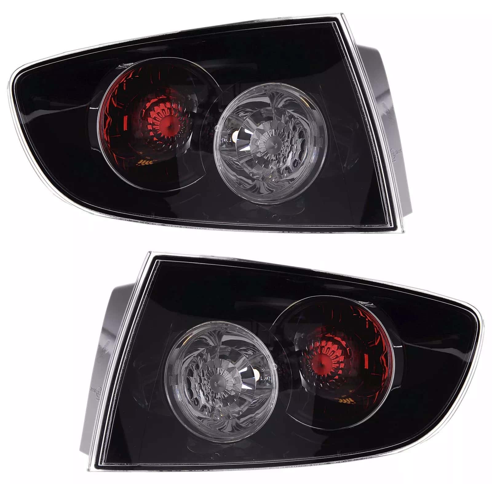 Rückleuchten Heckleuchten Schwarz LINKS + RECHTS für Mazda 3 BK 10/2003 - 5/2009 Rückleuchten Heckleuchten Schwarz LINKS + RECHTS für Mazda 3 BK 10/2003 - 5/2009 von AD TUNING GmbH & Co. KG