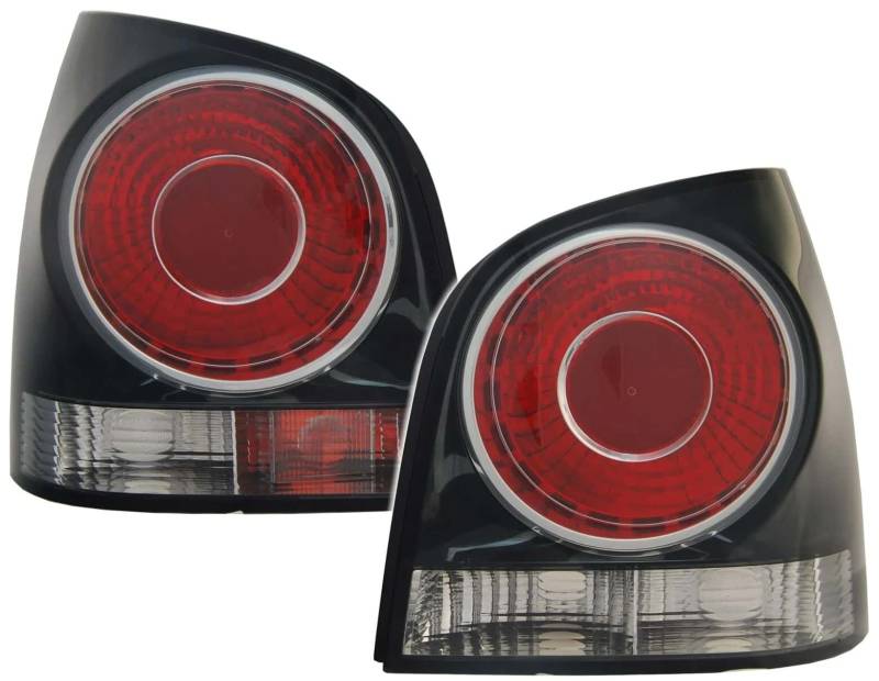 Rückleuchten Heckleuchten Schwarz LINKS + RECHTS für VW Polo 9N 2001-2009 von AD TUNING GmbH & Co. KG