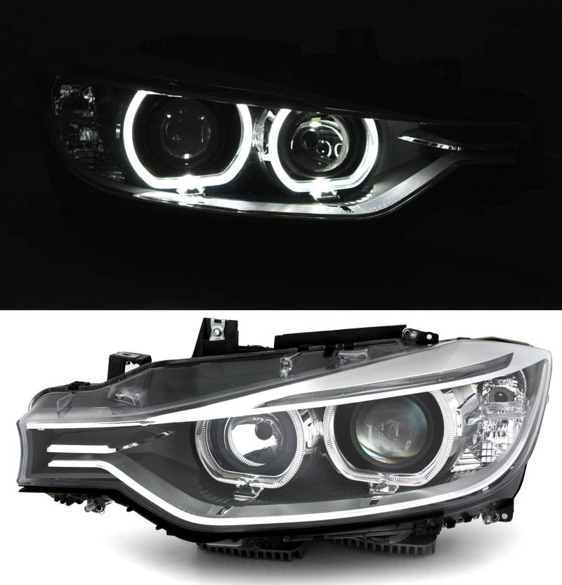 AD Tuning GmbH & Co. KG DEPO Upgrade Scheinwerfer Set in Xenon Optik für Fahrzeuge mit Halogen von AD Tuning GmbH & Co. KG
