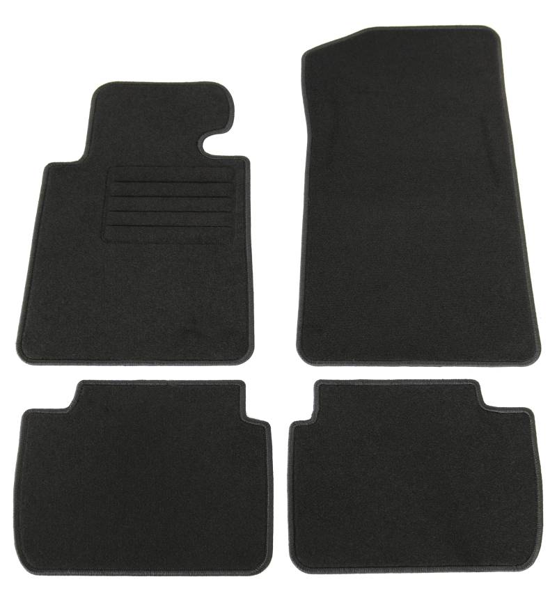 AD Tuning HG2652 Fußmatten Set (4-teilig) Autoteppiche mit 100% Passform von AD Tuning GmbH & Co. KG