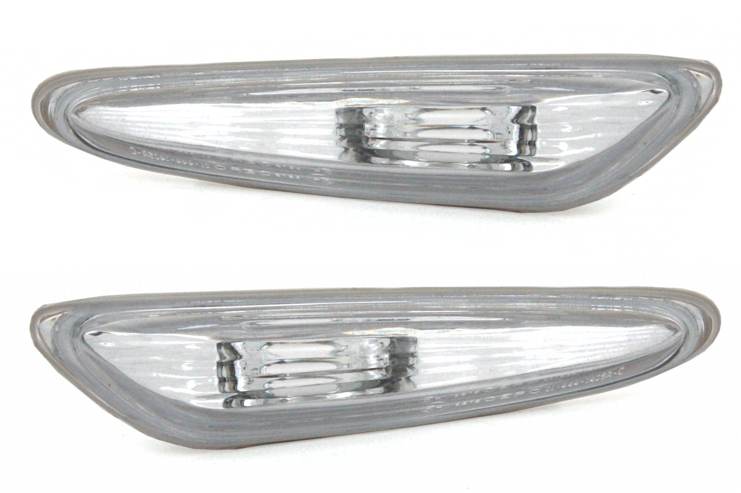 Depo Seitenblinker Set Klarglas Chrom Blinker von AD Tuning GmbH & Co. KG