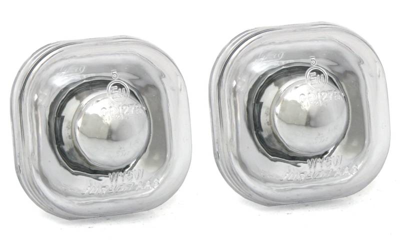 AD Tuning GmbH & Co. KG Seitenblinker Set in Klarglas Chrom von AD Tuning GmbH & Co. KG