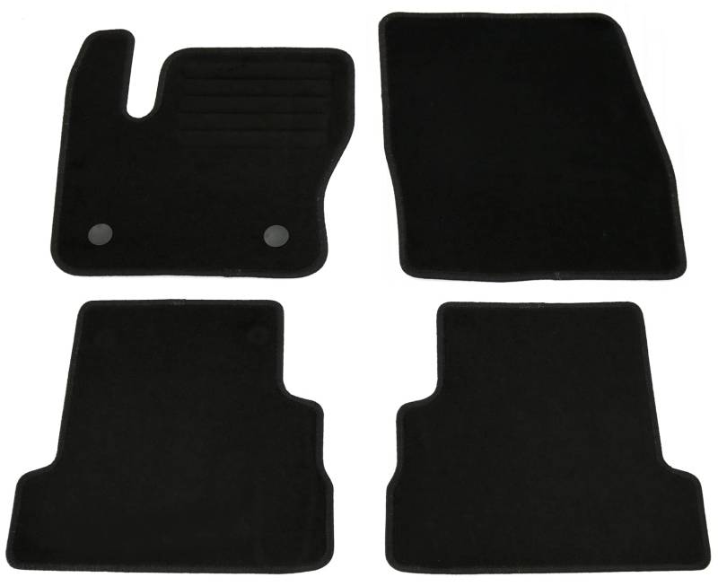 AD Tuning HG14921 Fußmatten Set (4-teilig) Autoteppiche mit 100% Passform von AD Tuning GmbH & Co. KG