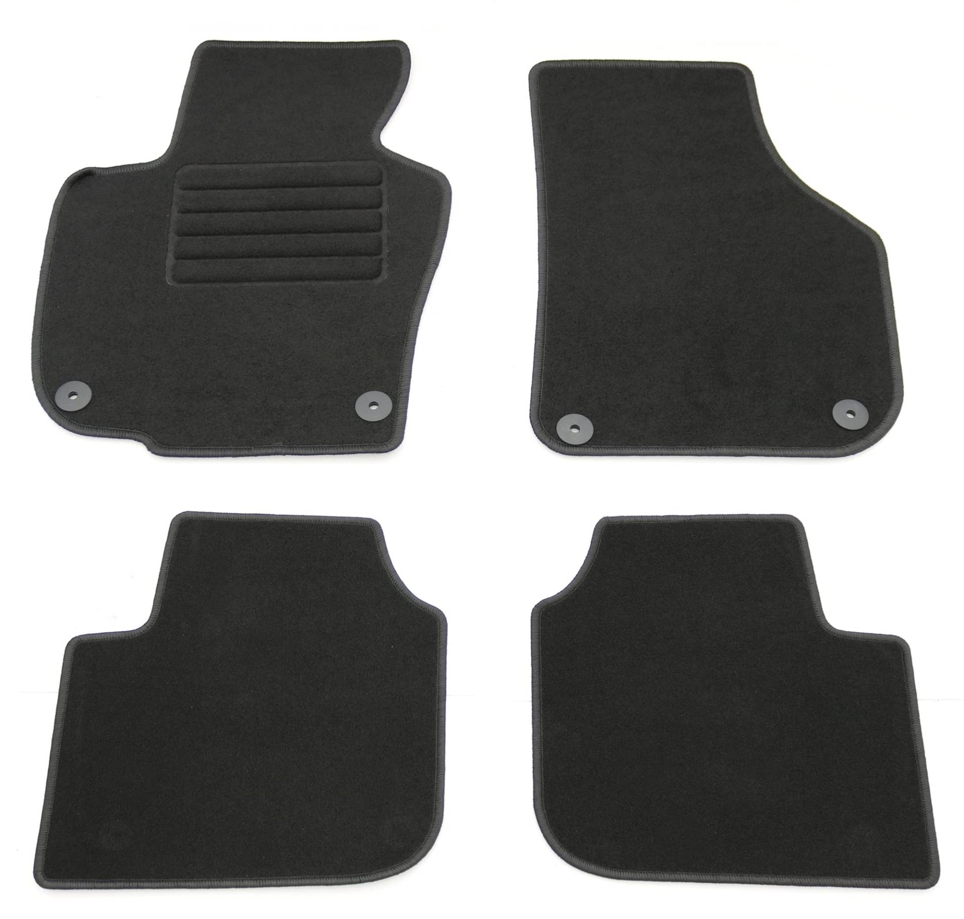 AD Tuning HG14953 Fußmatten Set (4-teilig) Autoteppiche mit 100% Passform von AD Tuning GmbH & Co. KG