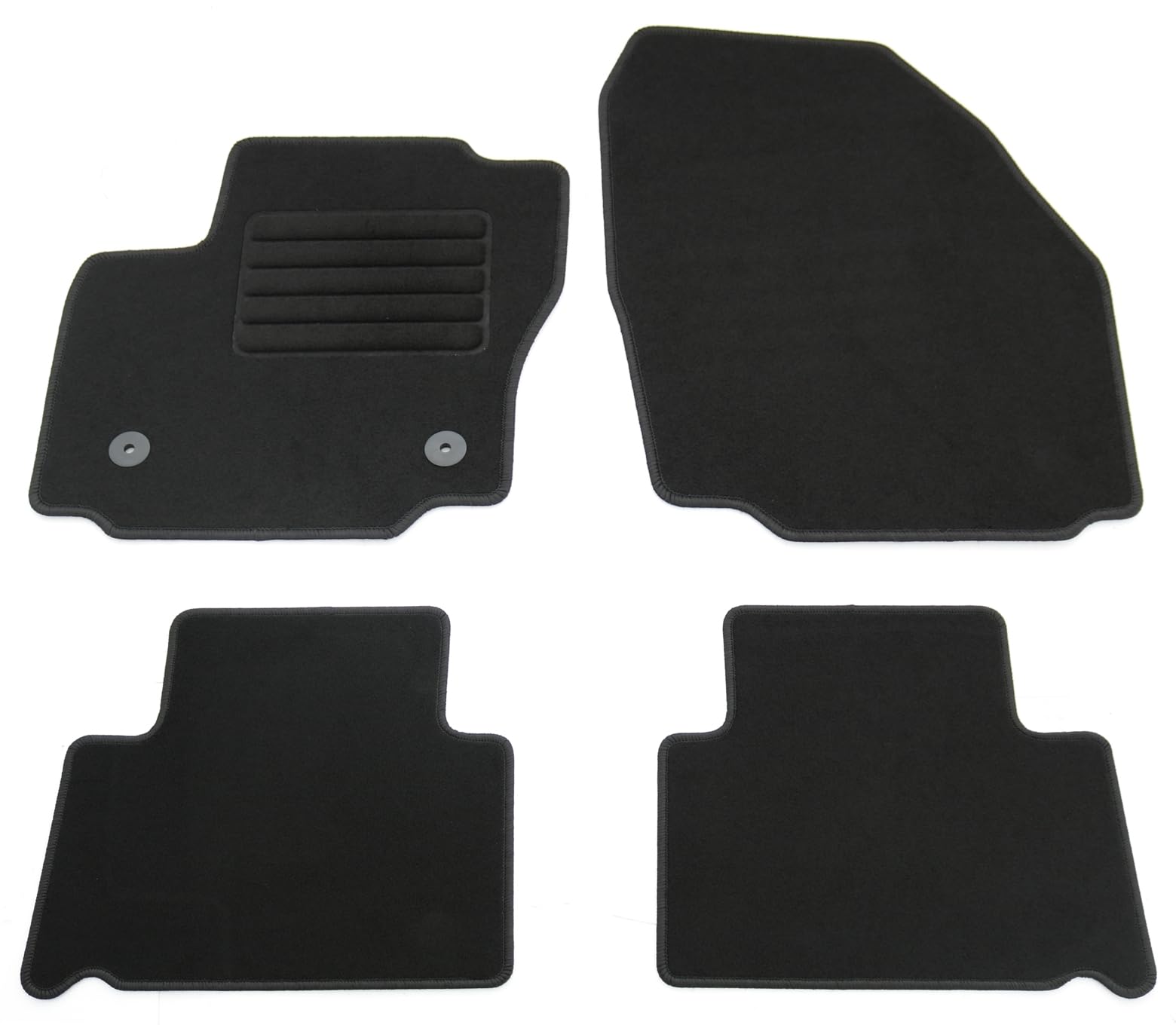 AD Tuning HG15029V Fußmatten Set (4-teilig) Autoteppiche mit 100% Passform von AD Tuning GmbH & Co. KG