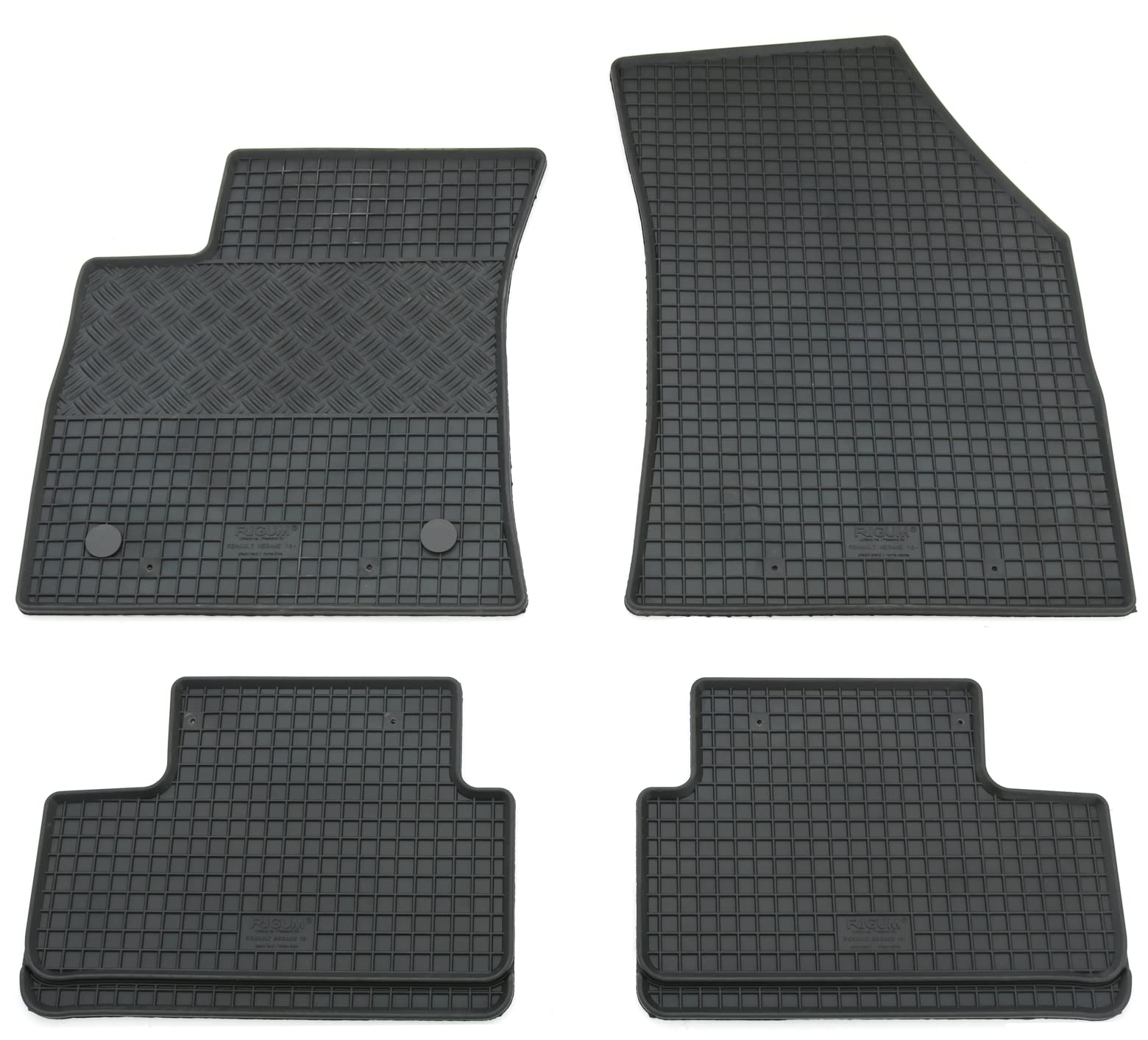 AD Tuning RI903942 Gummifußmatten Set, 4-teilig, Gummi Fußmatten AD Tuning RI903942 Gummifußmatten Set, 4-teilig, Gummi Fußmatten von AD Tuning GmbH & Co. KG