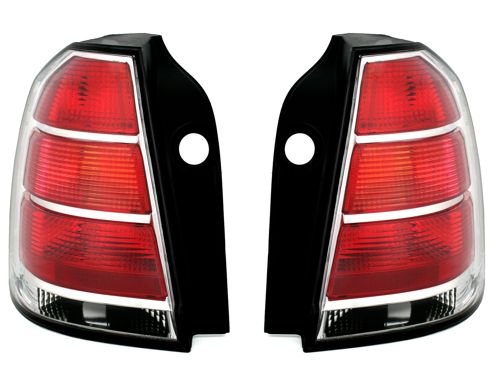 AD Tuning Rückleuchten Set links rechts Rot Chrom AD Tuning Rückleuchten Set links rechts Rot Chrom von AD Tuning GmbH & Co. KG