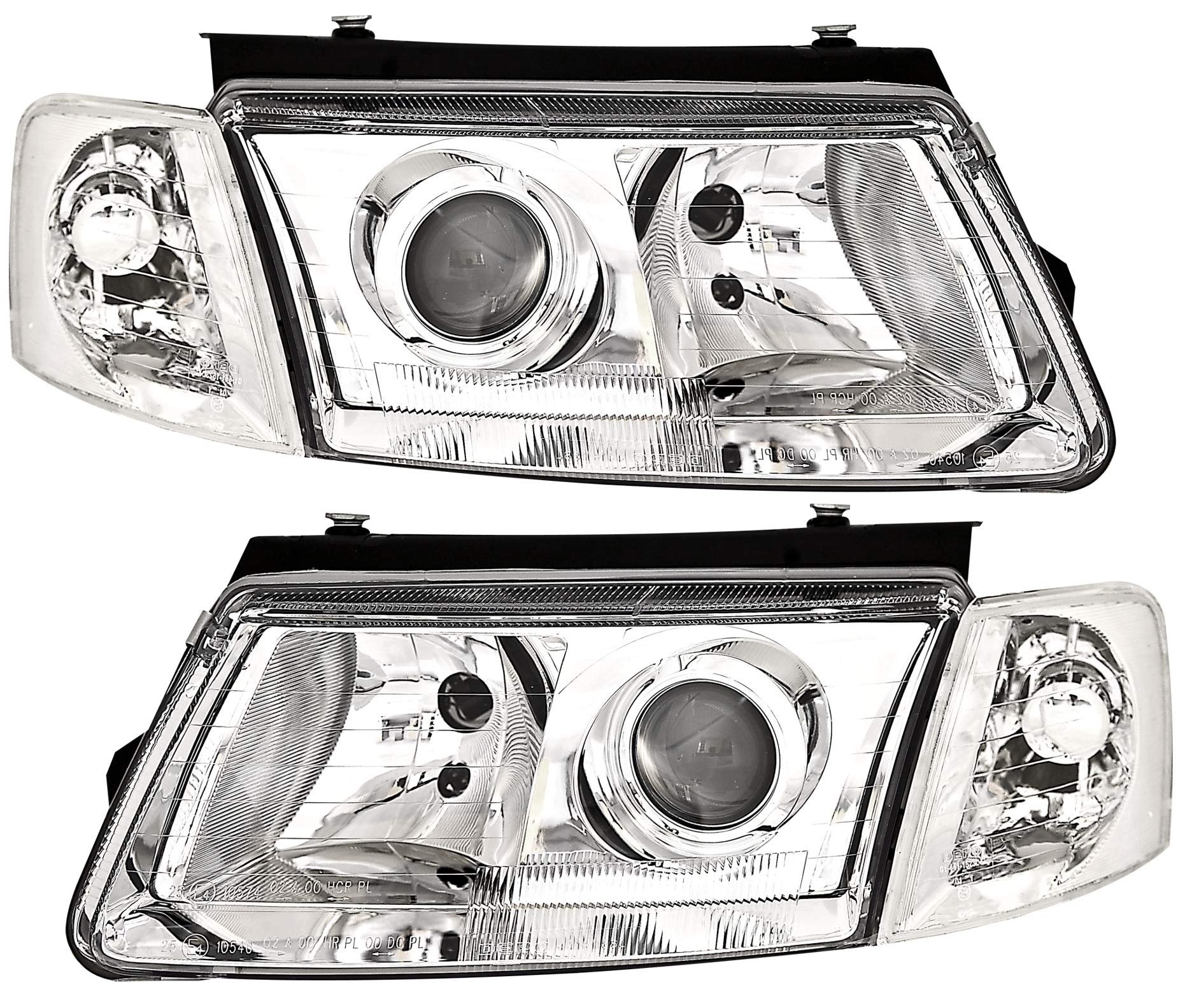 Depo Halogen Scheinwerfer Set in Klarglas Frontblinker Depo Halogen Scheinwerfer Set in Klarglas Frontblinker von AD Tuning GmbH & Co. KG