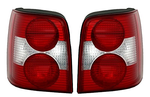 Depo Rückleuchten Set links rechts in Rot Weiß Heckleuchten Rücklichter von AD Tuning GmbH & Co. KG