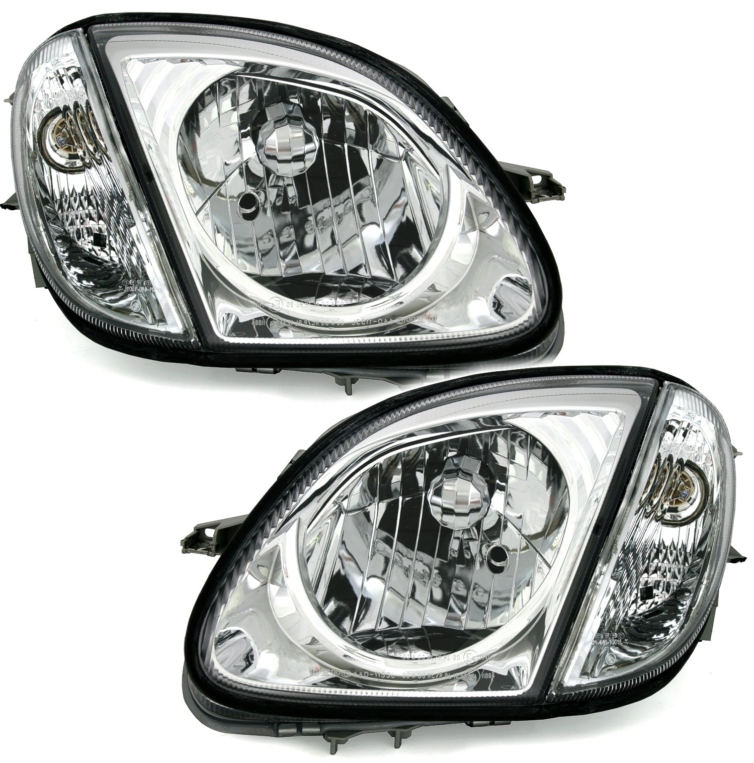 Depo Scheinwerfer Set Klarglas Chrom Blinker Depo Scheinwerfer Set Klarglas Chrom Blinker von AD Tuning GmbH & Co. KG