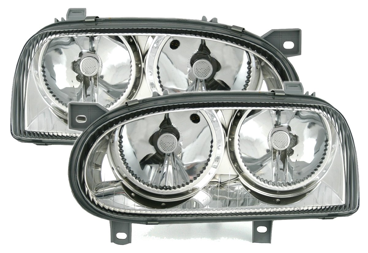 Depo Scheinwerfer Set Klarglas Chrom Depo Scheinwerfer Set Klarglas Chrom von AD Tuning GmbH & Co. KG
