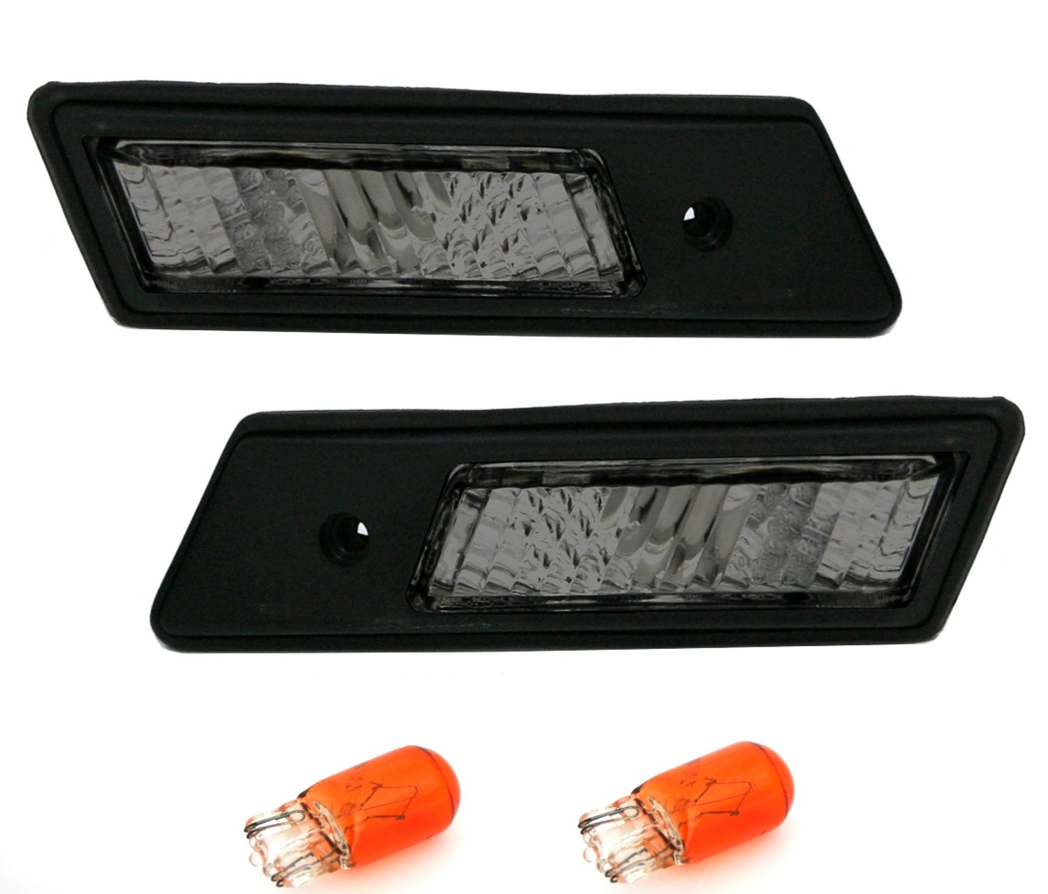 Depo Seitenblinker Set in Schwarz mit schwarzem Plastikrahmen Blinker Depo Seitenblinker Set in Schwarz mit schwarzem Plastikrahmen Blinker von AD Tuning GmbH & Co. KG