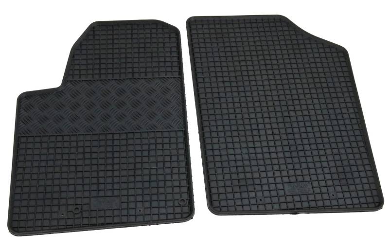 Gummi Fußmatten Set, 2teilig, Gummifußmatten Gummimatten Matten von AD Tuning GmbH & Co. KG