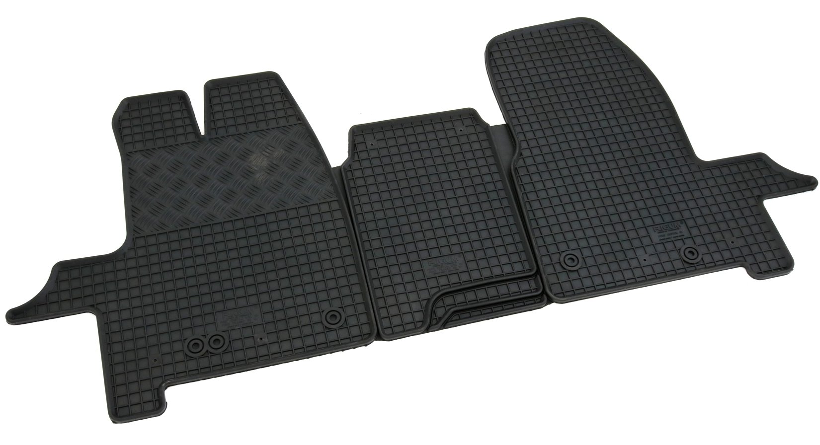 Gummi Fußmatten Set, 3teilig, Gummifußmatten Gummimatten Matten Gummi Fußmatten Set, 3teilig, Gummifußmatten Gummimatten Matten von AD Tuning GmbH & Co. KG