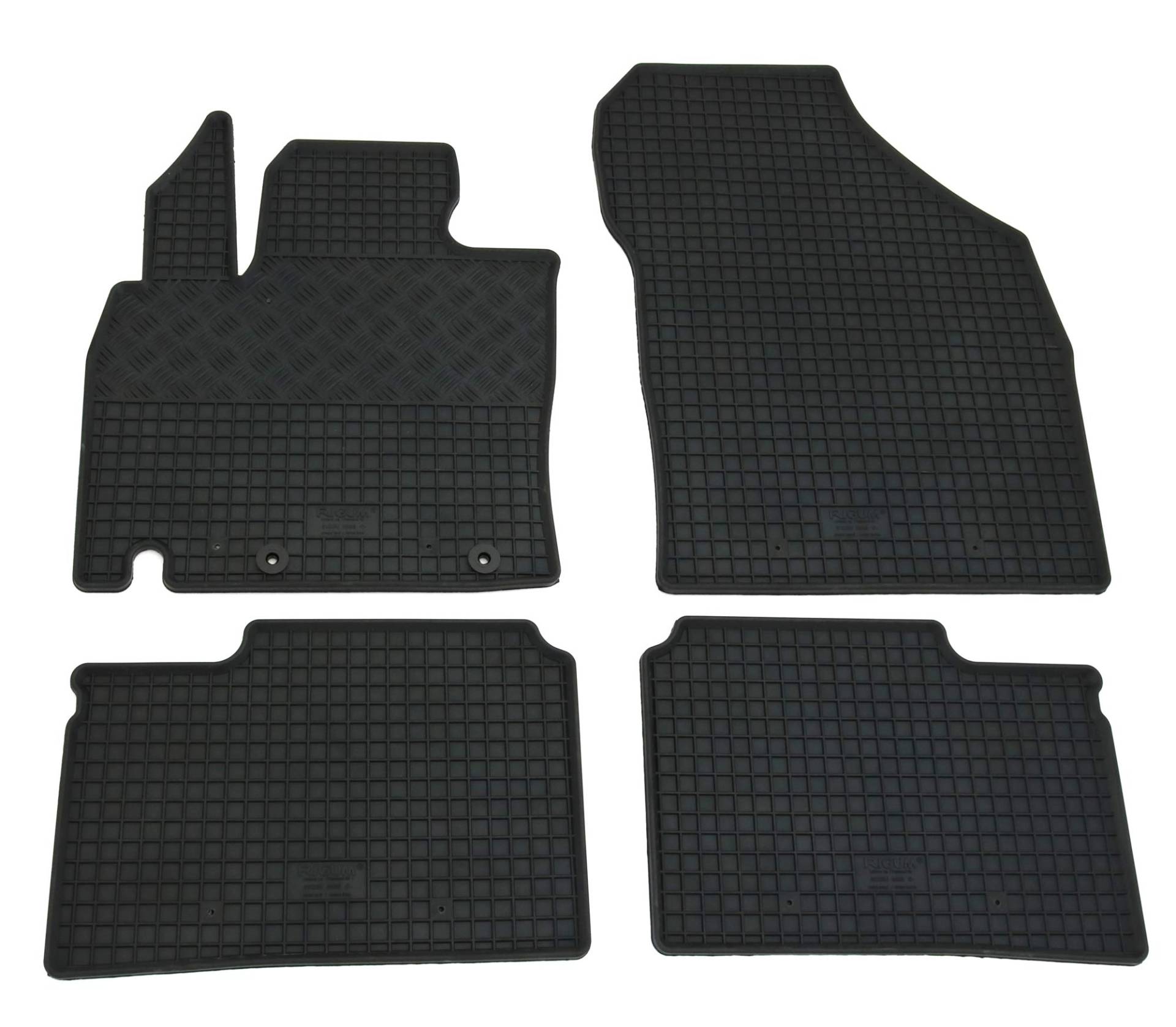 Gummi Fußmatten Set, 4teilig, Gummifußmatten Gummimatten Matten Gummi Fußmatten Set, 4teilig, Gummifußmatten Gummimatten Matten von AD Tuning GmbH & Co. KG