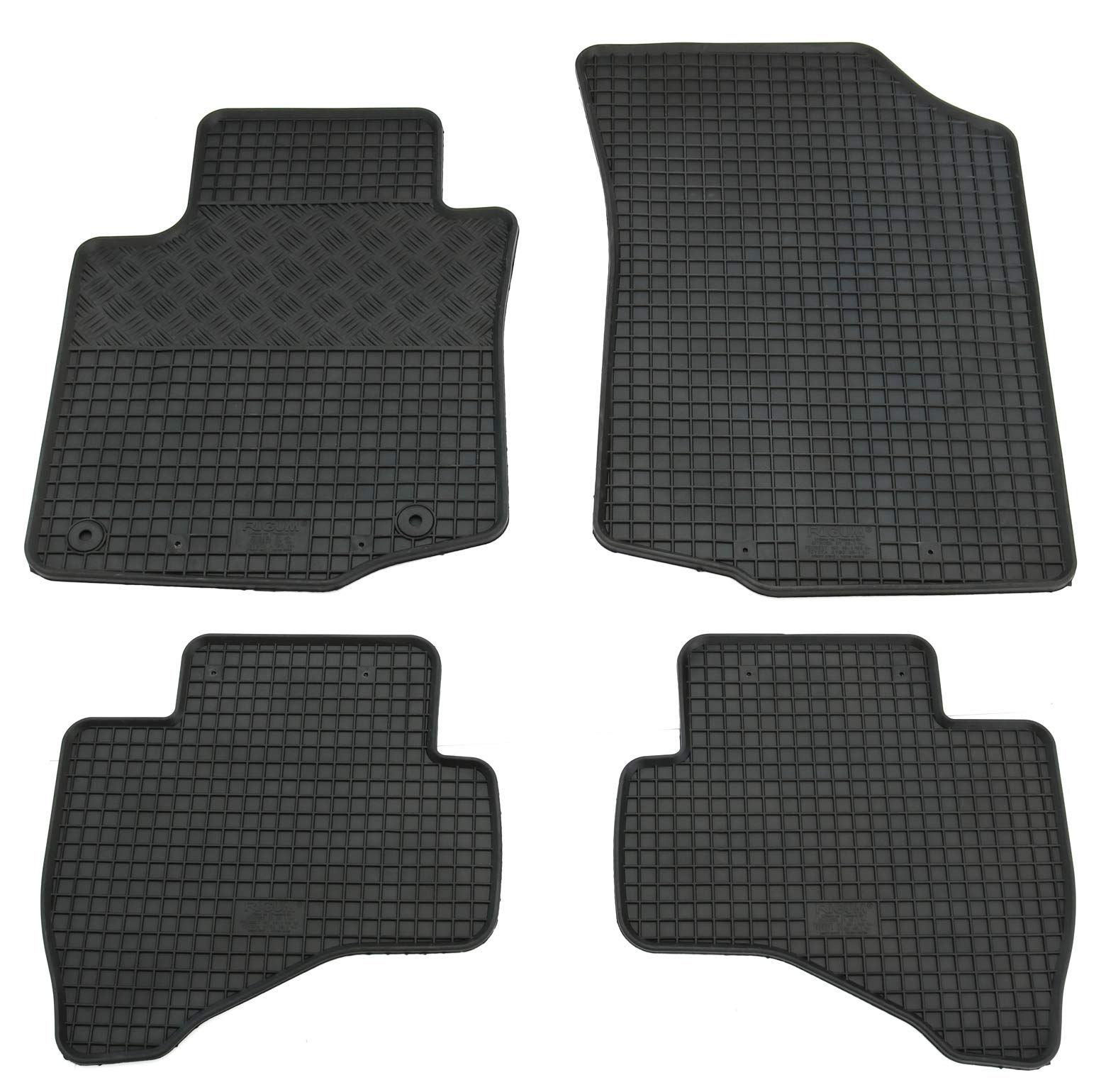 Gummi Fußmatten Set, 4teilig, Gummifußmatten Gummimatten Matten Gummi Fußmatten Set, 4teilig, Gummifußmatten Gummimatten Matten von AD Tuning GmbH & Co. KG