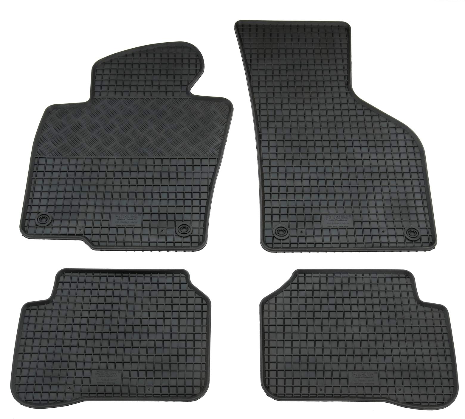 Gummi Fußmatten Set, 4teilig, Gummifußmatten Gummimatten Matten Gummi Fußmatten Set, 4teilig, Gummifußmatten Gummimatten Matten von AD Tuning GmbH & Co. KG