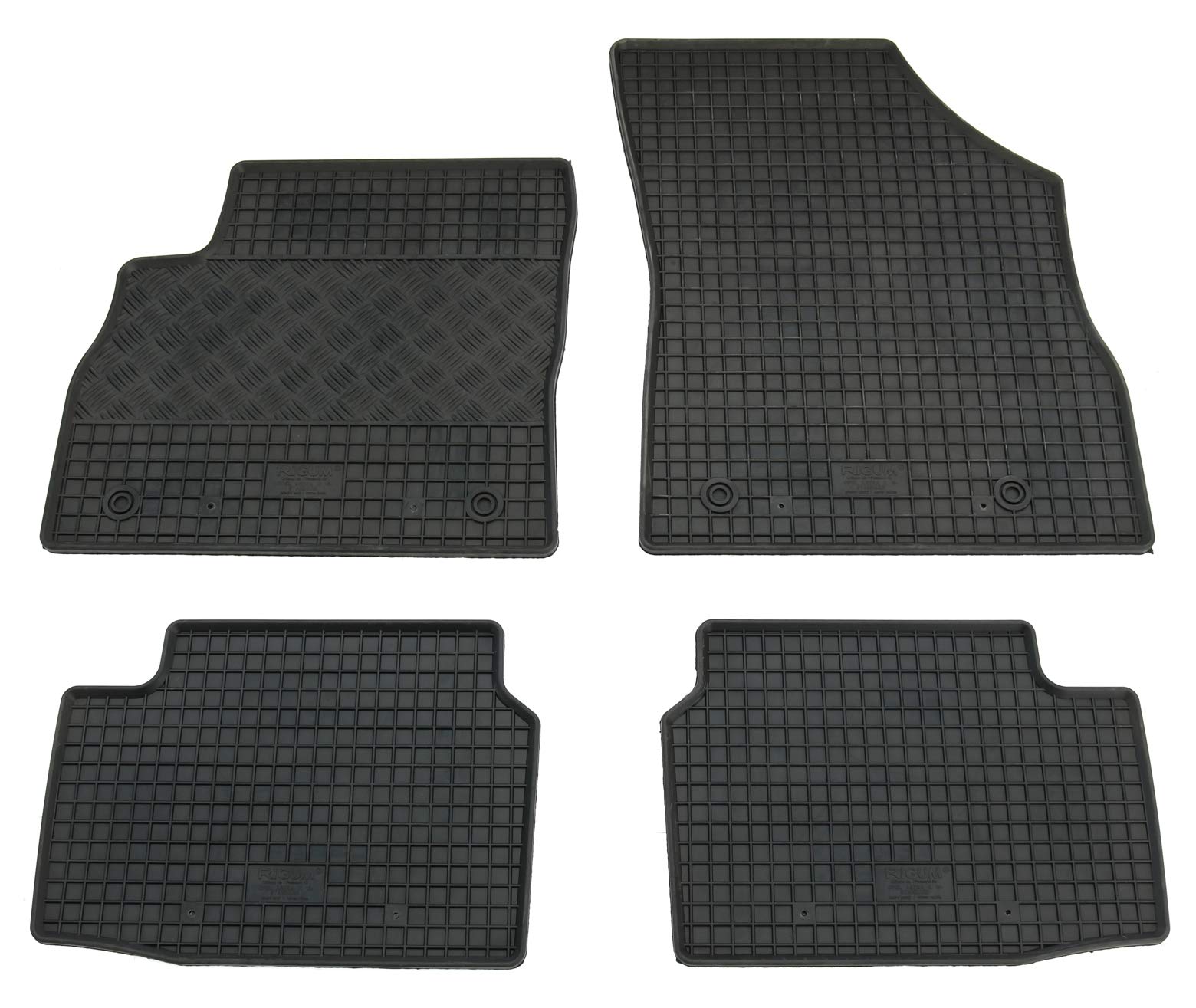 Gummi Fußmatten Set, 4teilig, Gummifußmatten Gummimatten Matten Gummi Fußmatten Set, 4teilig, Gummifußmatten Gummimatten Matten von AD Tuning GmbH & Co. KG