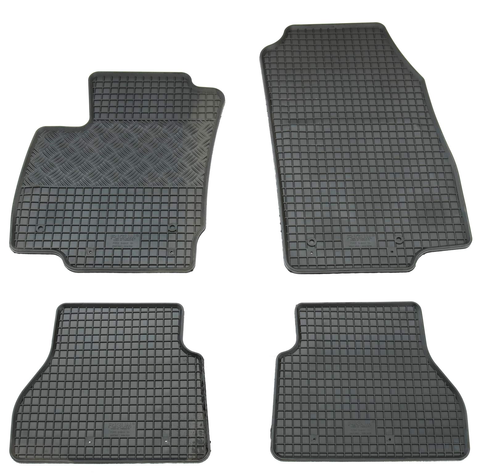 Gummi Fußmatten Set, 4teilig, Gummifußmatten Gummimatten Matten Gummi Fußmatten Set, 4teilig, Gummifußmatten Gummimatten Matten von AD Tuning GmbH & Co. KG