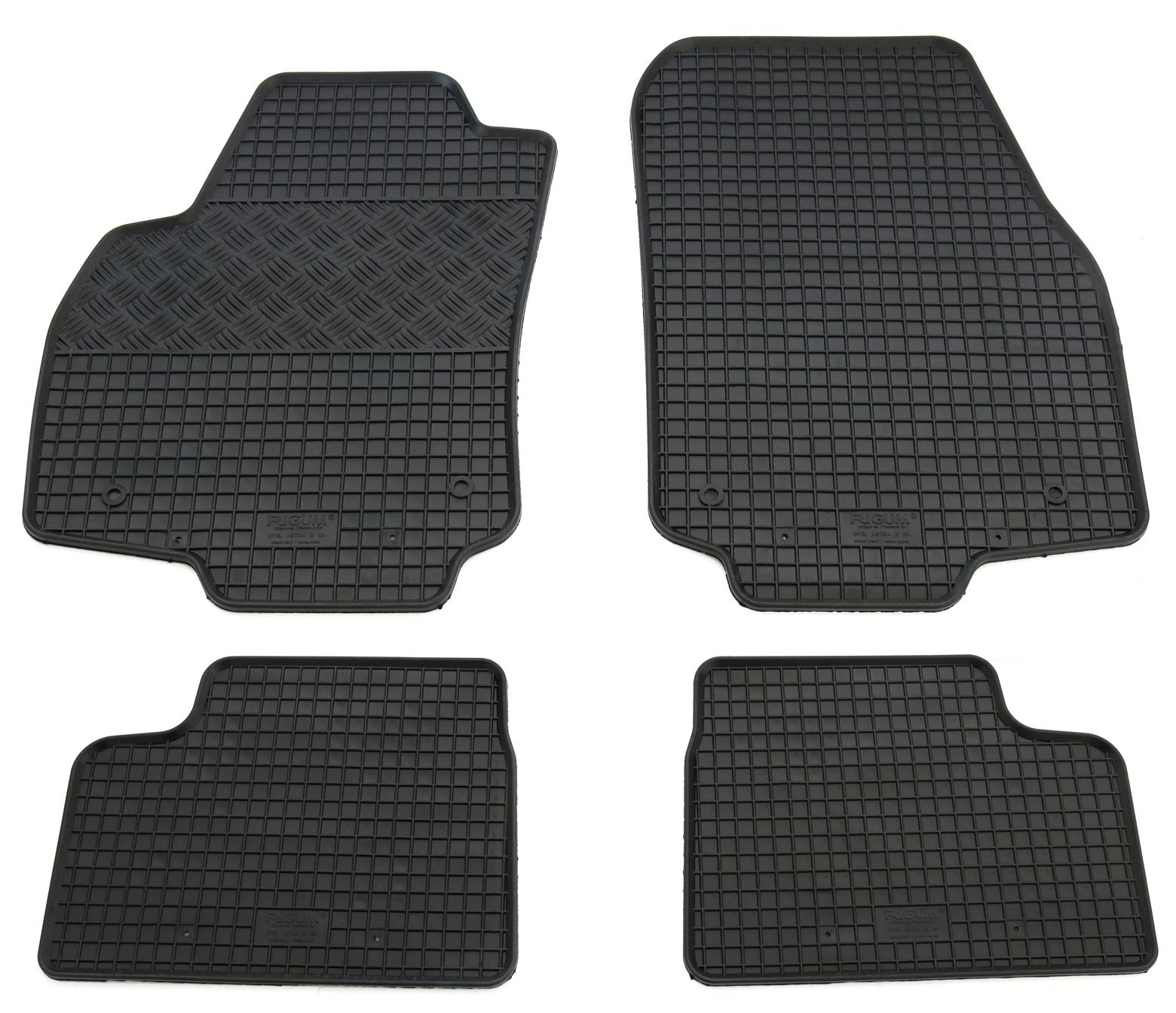 Gummi Fußmatten Set, 4teilig, Gummifußmatten Gummimatten Matten Gummi Fußmatten Set, 4teilig, Gummifußmatten Gummimatten Matten von AD Tuning GmbH & Co. KG