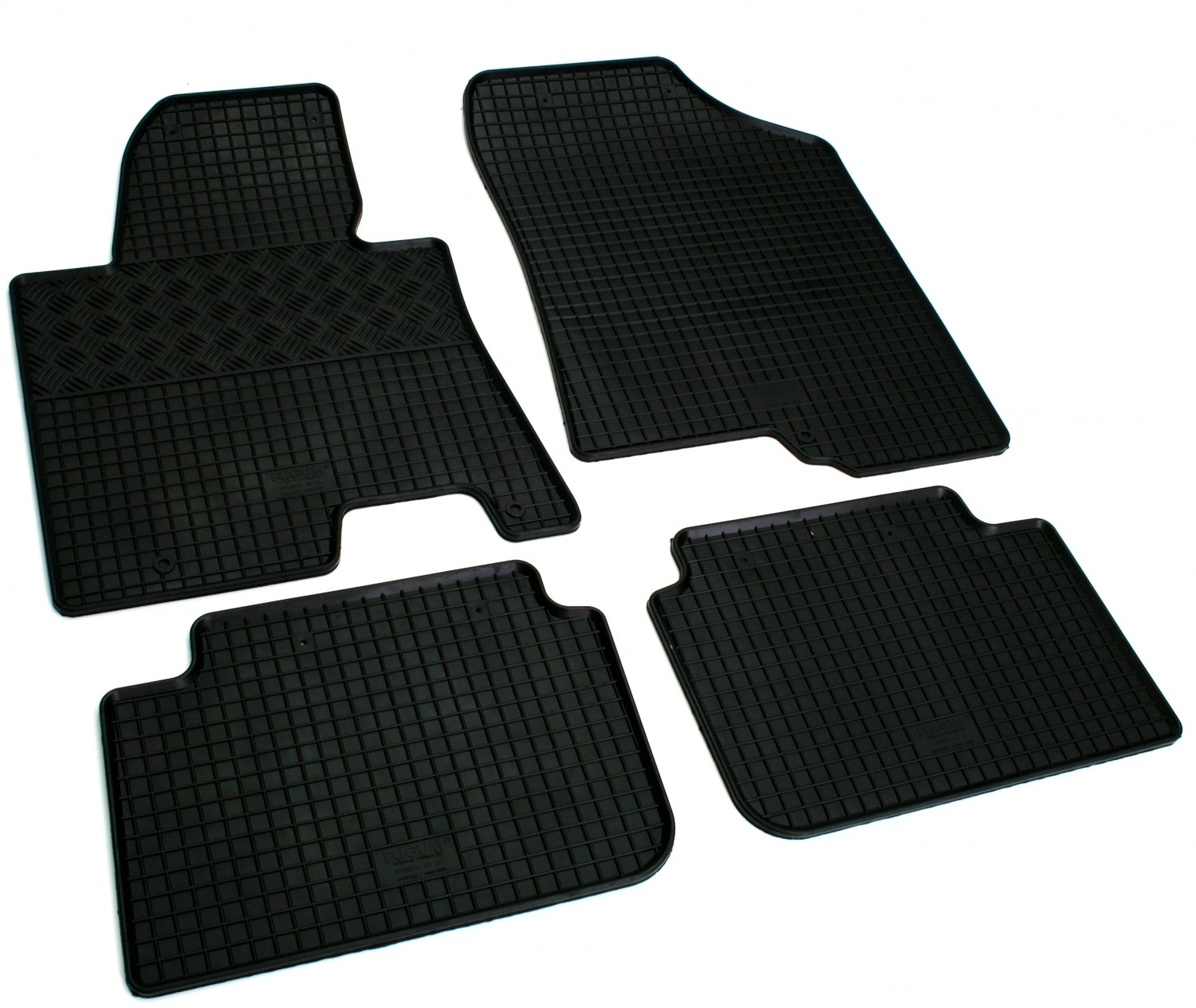 Gummi Fußmatten Set, 4teilig, Gummifußmatten Gummimatten Matten Gummi Fußmatten Set, 4teilig, Gummifußmatten Gummimatten Matten von AD Tuning GmbH & Co. KG