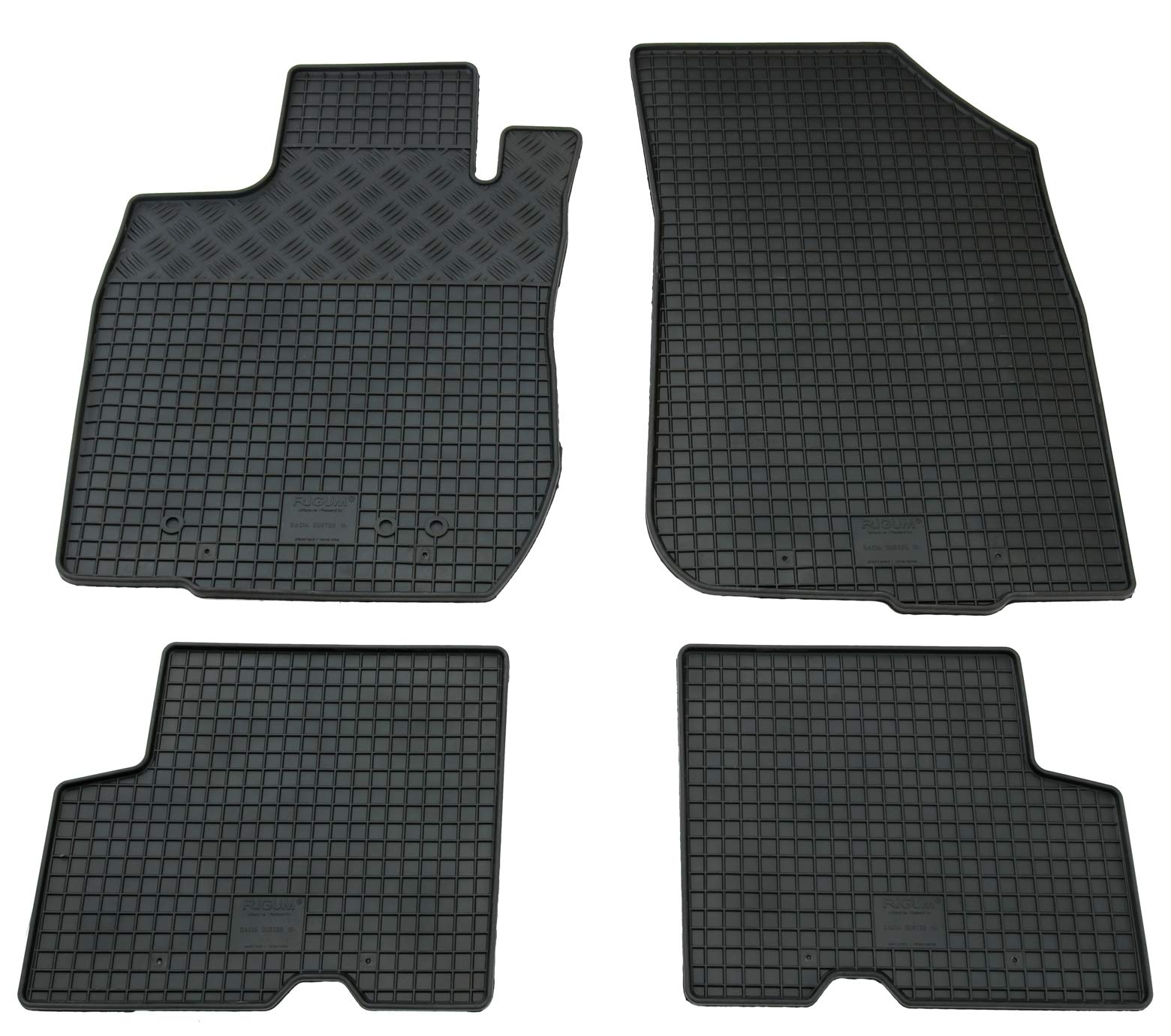 Gummi Fußmatten Set, 4teilig, Gummifußmatten Gummimatten Matten Gummi Fußmatten Set, 4teilig, Gummifußmatten Gummimatten Matten von AD Tuning GmbH & Co. KG