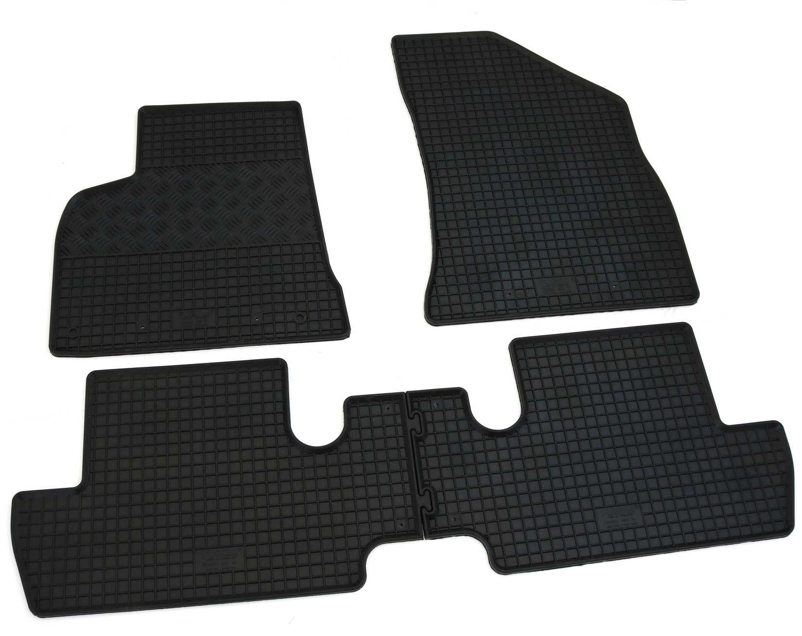 Gummi Fußmatten Set, 4teilig, Gummifußmatten Gummimatten Matten Gummi Fußmatten Set, 4teilig, Gummifußmatten Gummimatten Matten von AD Tuning GmbH & Co. KG