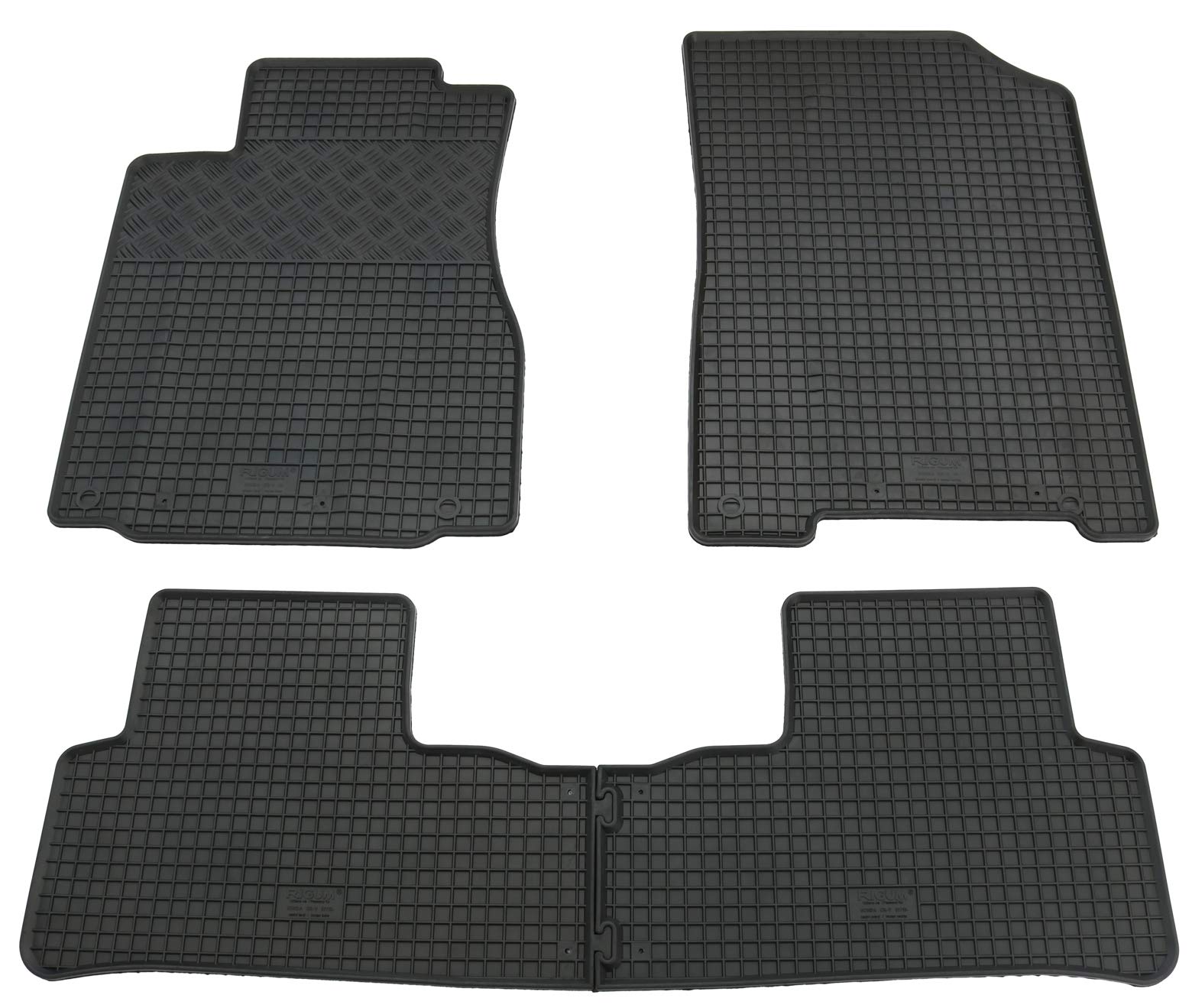 Gummi Fußmatten Set, 4teilig, Gummifußmatten Gummimatten Matten Gummi Fußmatten Set, 4teilig, Gummifußmatten Gummimatten Matten von AD Tuning GmbH & Co. KG