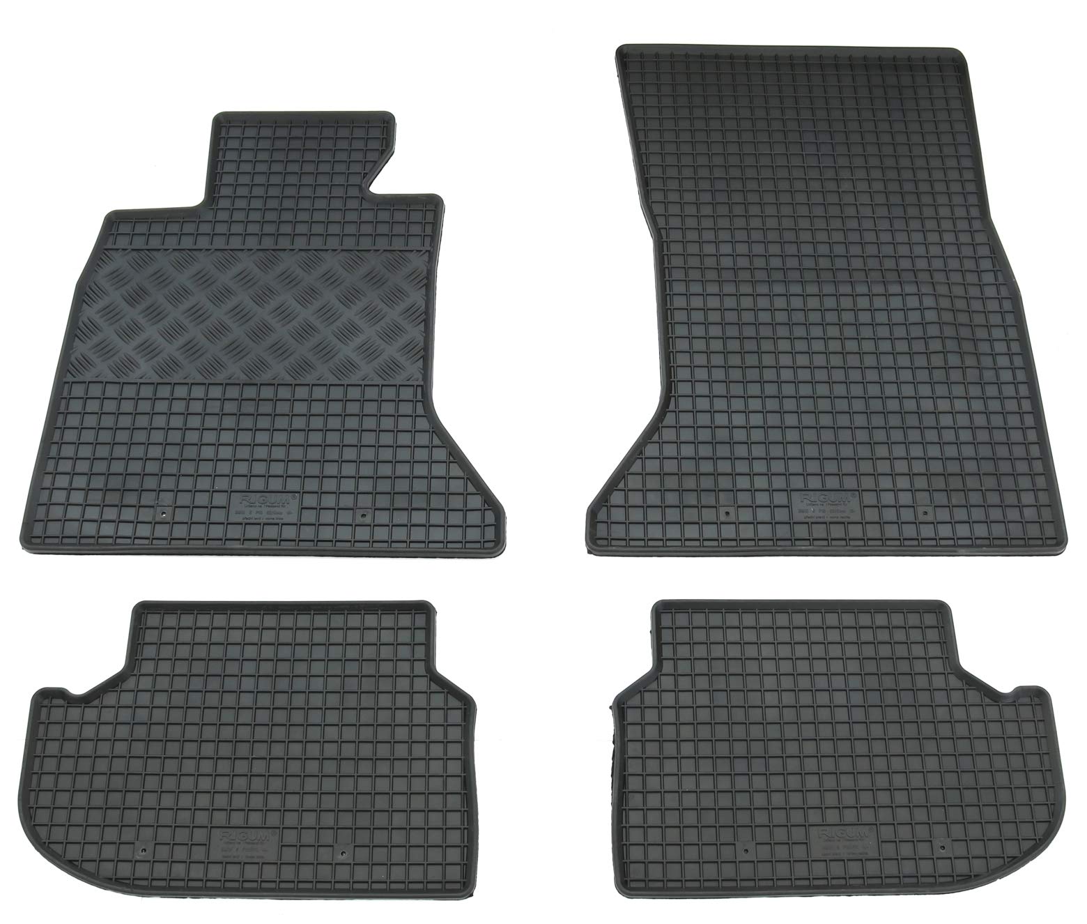 Gummi Fußmatten Set, 4teilig, Gummifußmatten Gummimatten Matten Gummi Fußmatten Set, 4teilig, Gummifußmatten Gummimatten Matten von AD Tuning GmbH & Co. KG