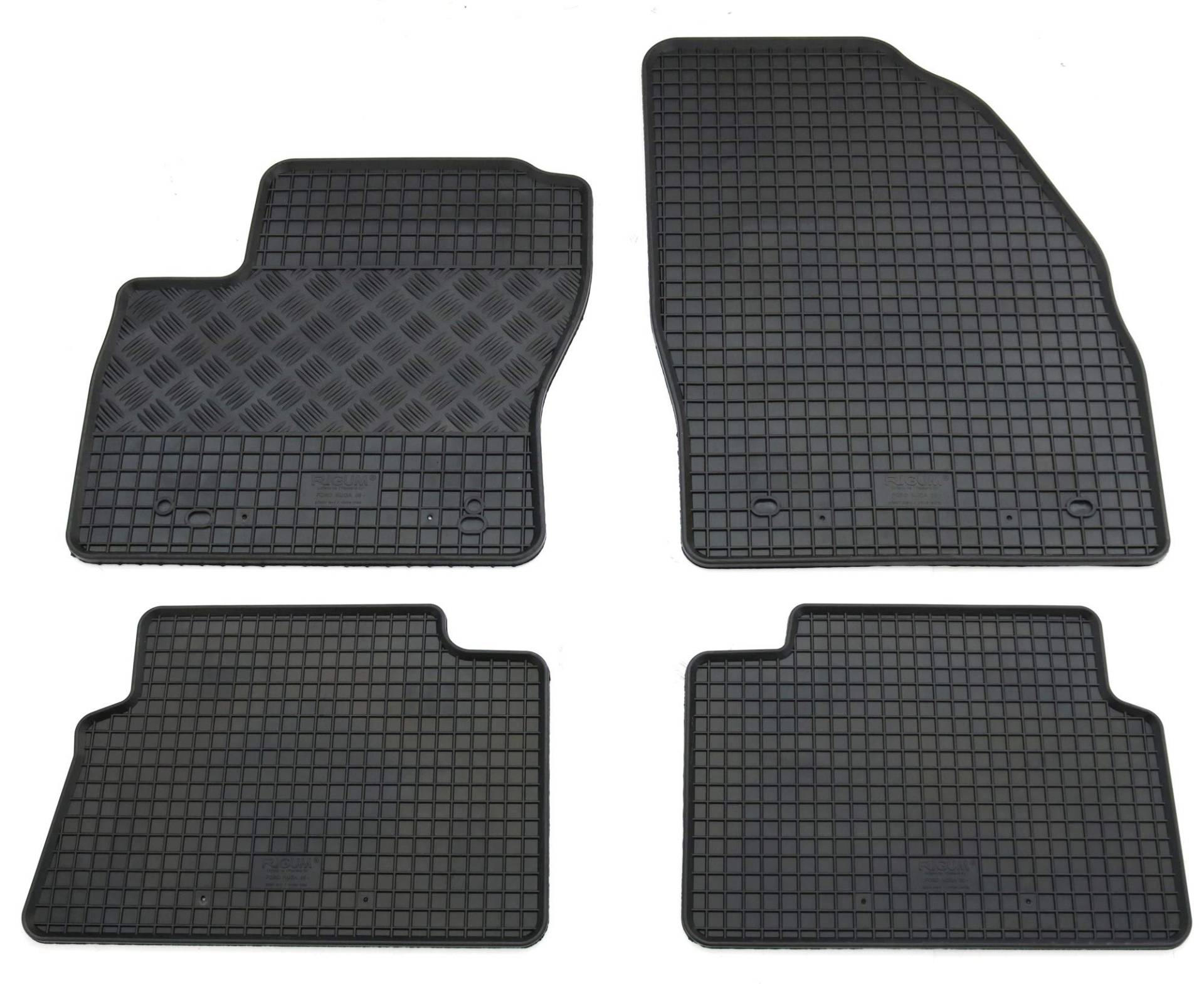 Gummi Fußmatten Set, 4teilig, Gummifußmatten Gummimatten Matten Gummi Fußmatten Set, 4teilig, Gummifußmatten Gummimatten Matten von AD Tuning GmbH & Co. KG
